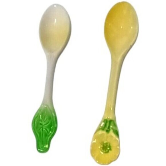 Vintage Assorted Lot of 7 Carlton Ware Plates Bowls Dishes Spoons Mid-Century - Picture 13 of 14